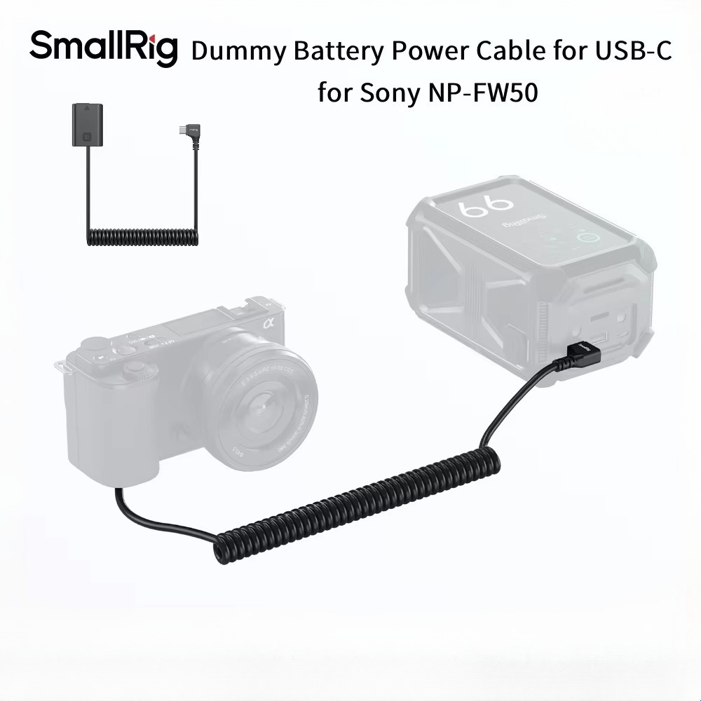 كابل بطارية وهمية USB-C من Sma - مراجعة Sony Camera Zv-E10 وسعره